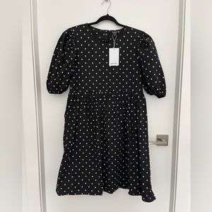 NEW WITH TAGS Monki polka dot dress